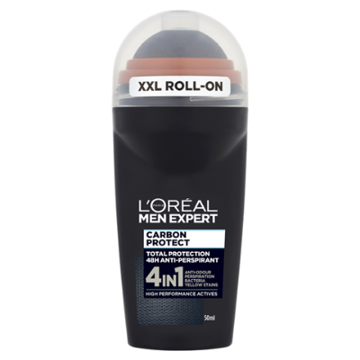 Picture of International Thailand product LOREAL Carbon Protect body deodorant Roll on for male - 50 ml