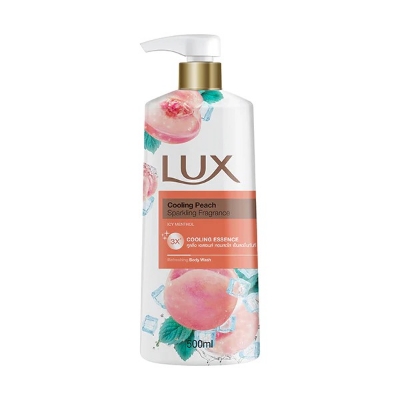Picture of International Thailand product Skin care Lux Cooling Peach Shower Gel used for male/female - 500 ml