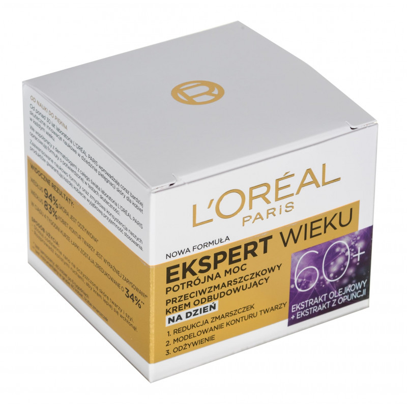 Picture of International European product Skin care Loreal paris Ekspert Wieku Age 60+ cream used for male/ female - 50 ml