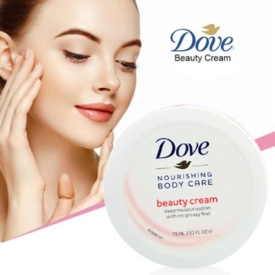 Picture of International Indian product Body Moisturizer Dove Nourishing Body Care Cream used for male/female - 75 ml