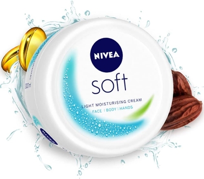 Picture of Indian product skin care Nivea soft cream used for male/female - 100 ml
