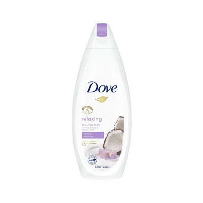 Picture of International NETHERLANDS product Dove Relaxing shower gel body wash used for male/ female - 500 ml