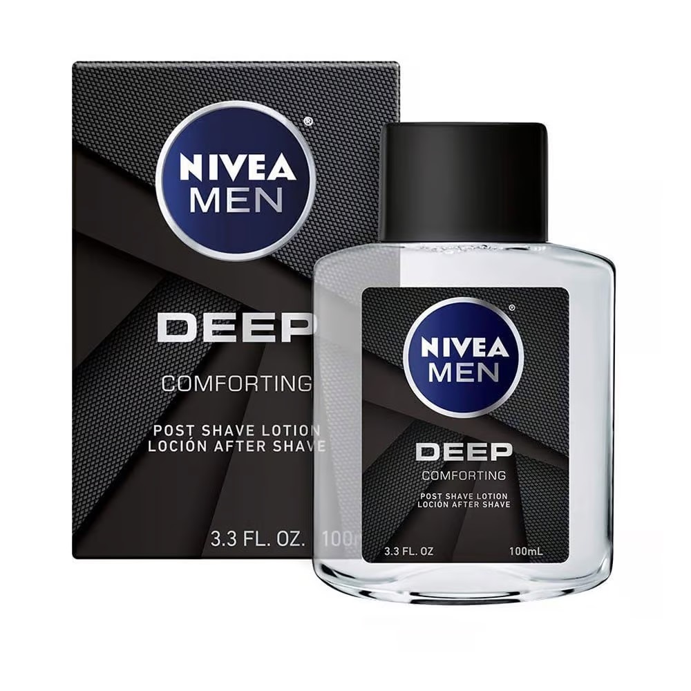 Picture of International Germany product Skin care Nivea Men Deep Comfort after shave used for male - 100 ml