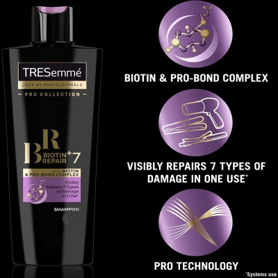 Picture of International USA product Hair care Biotin +7 Repair Shampoo used for male/ female - 700 ml