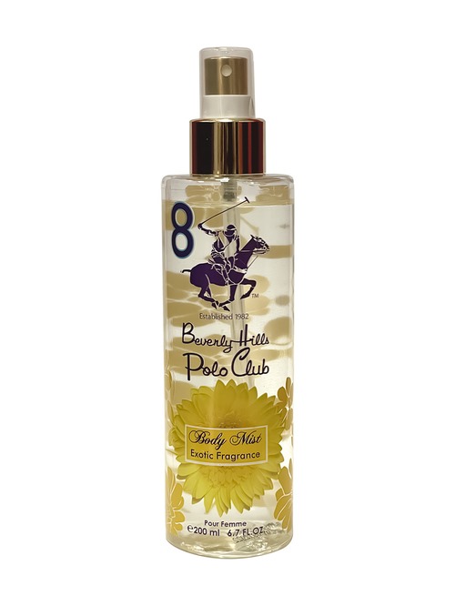 Picture of International Netherlands product Body Spray perty scent Beverly Hills Polo Club Body Mist Exotic Fragrance used for female - 200 ml