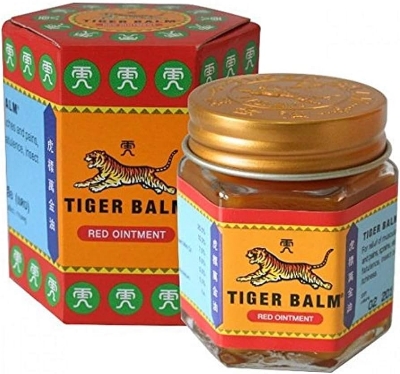Picture of International Singapore product Tiger Balm For headache Cold & Body pain used for male/female - 19.4 gm
