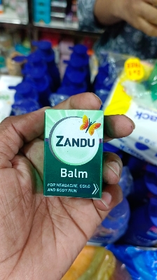 Picture of Indian product Health care Zandu Balm For headache Cold & Body pain used for male/female - 9 ml
