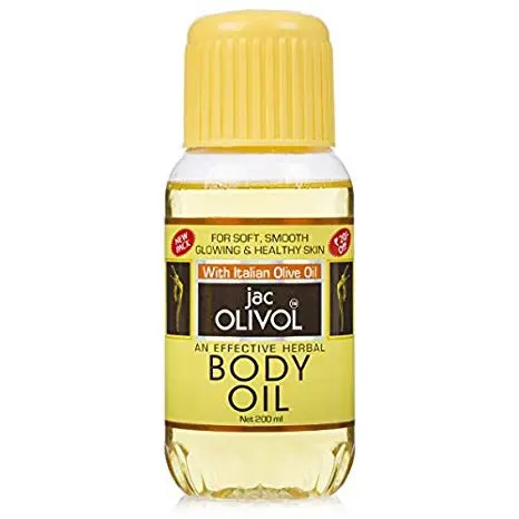 Picture of Indian product Skin care Jac Olivol Moisturising Body Oil used for male/female - 200 ml