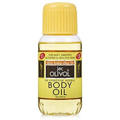 Picture of Indian product Skin care Jac Olivol Moisturising Body Oil used for male/female - 200 ml