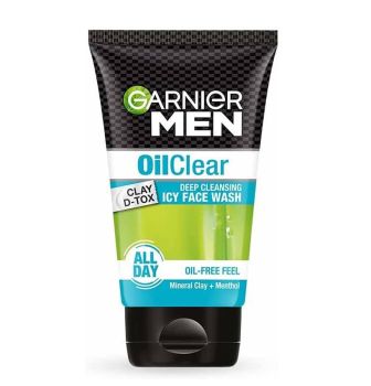 Picture of Indian product Skin care  Men Oil Clear Deep Cleansing Icy face wash used for male - 100 ml