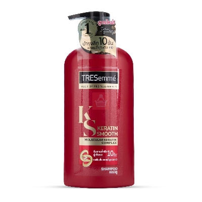 Picture of International Thailand product Hair care TRESemme Keratin Smooth Shampoo used for male/ female - 425 ml