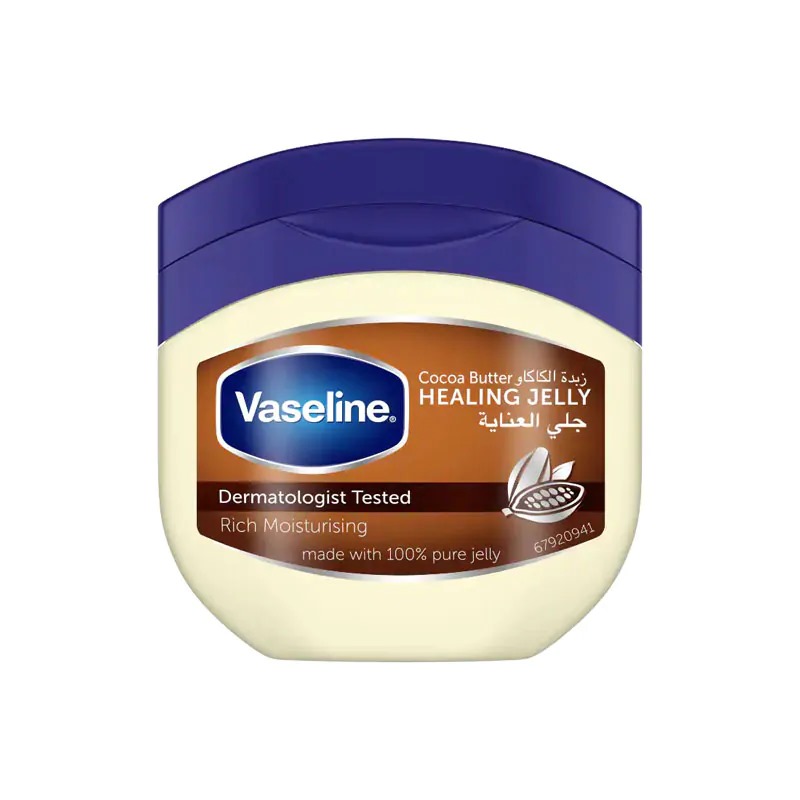Picture of International UAE Product Skin care Vaseline Healing Jelly Rich Moisturising used for male/female - 450 ml