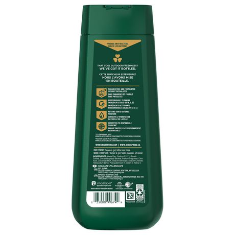Picture of International Thailand product Skin care Irish Spring clean shower gel used for male female - 591 ml
