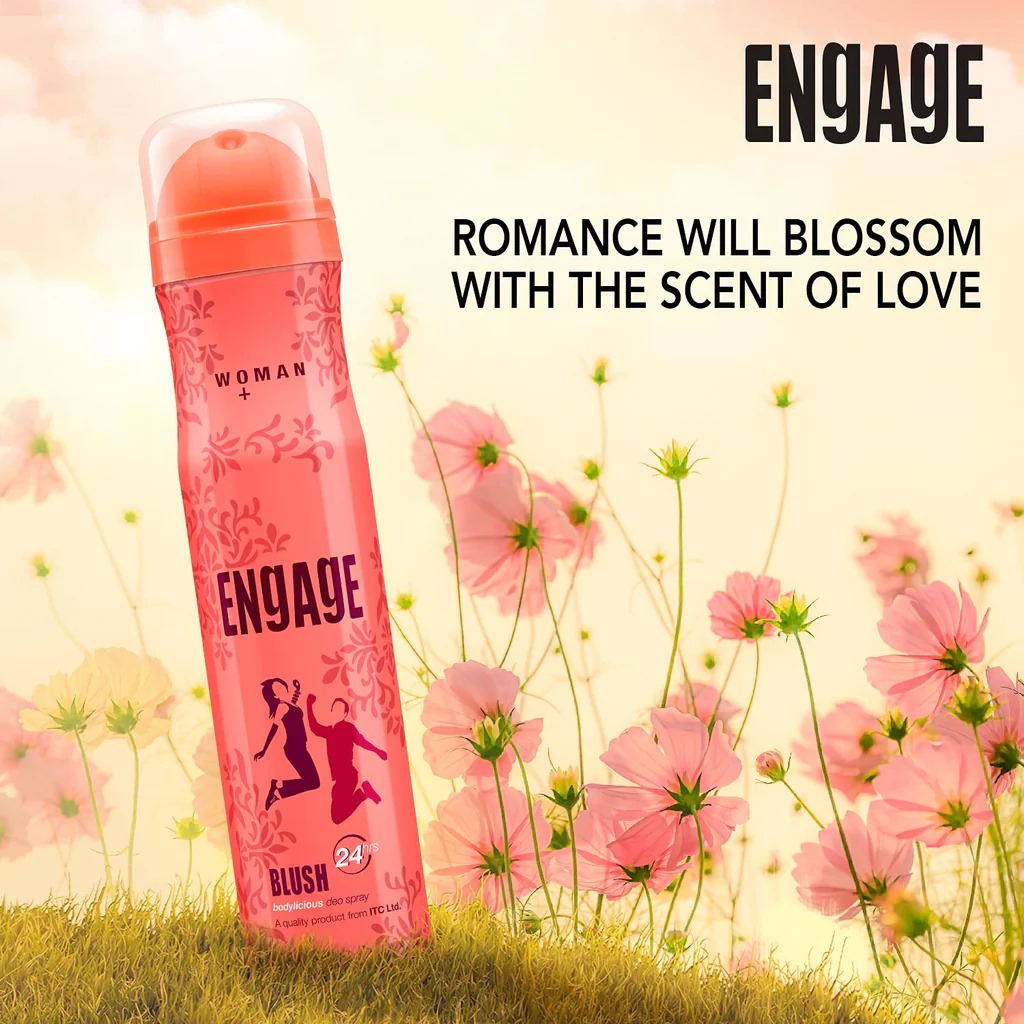 Picture of Indian product Body Spray Engage Blush Used for female - 150 ml