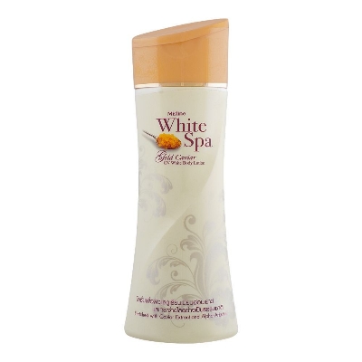 Picture of International Thailand Product Skin care Mistine White Spa Gold Caviar UV white body lotion used for male/female - 200 ml
