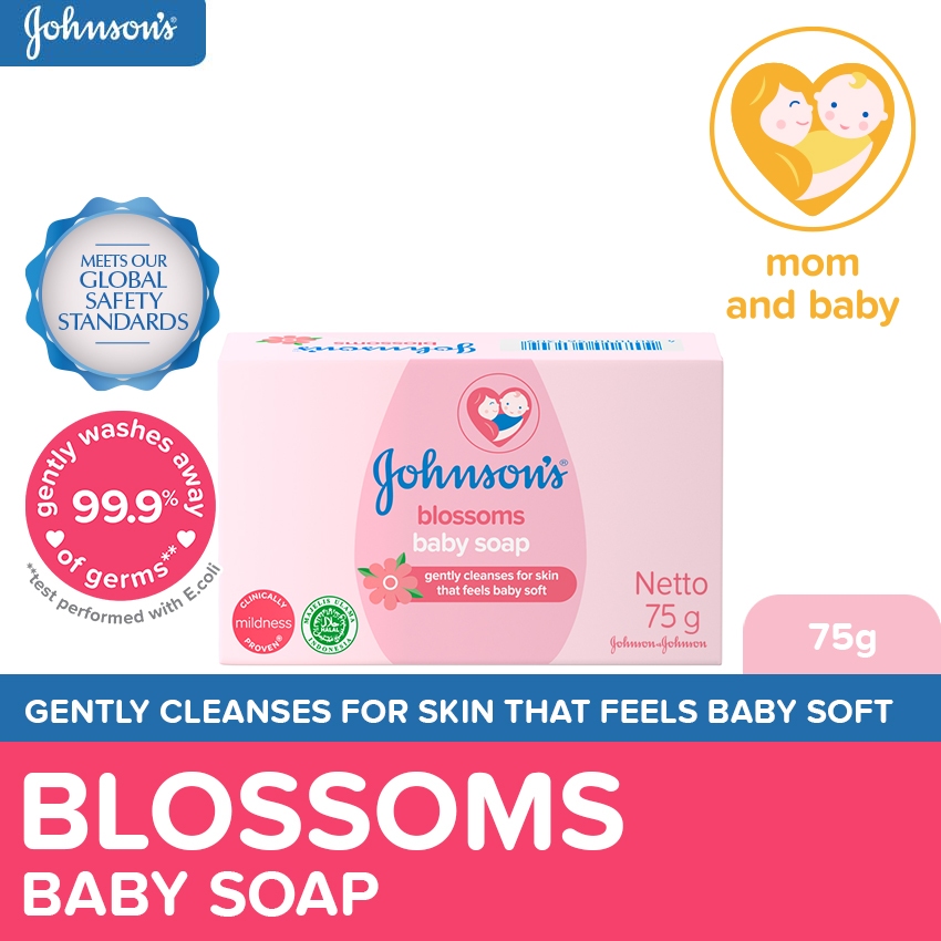 Picture of International Thailand product Baby care Gohnsons Blossoms baby soap used for baby - 75 gm