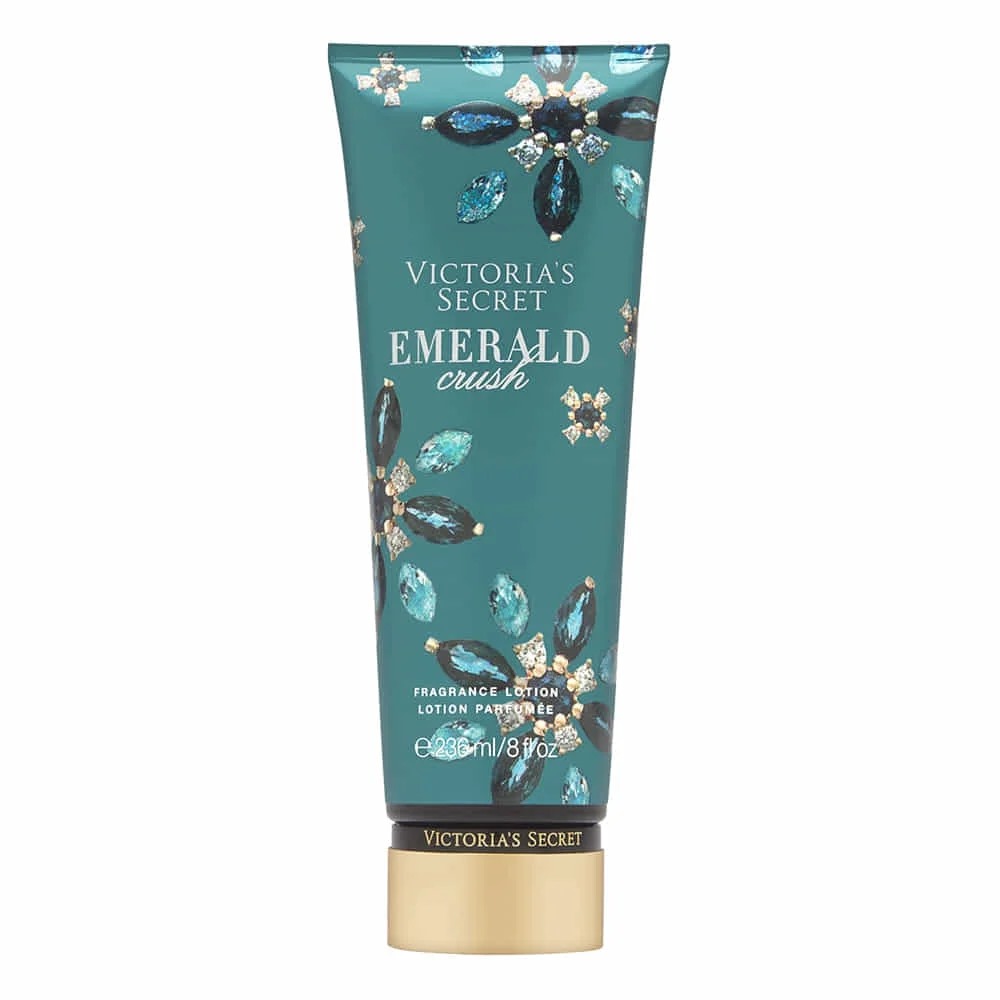 Picture of international USA product skin care Victoria Secret Emerald Crush body lotion used for female - 236 ml