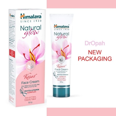 Picture of Indian product skin care Nature glow Kesar fairness cream used for female - 50 gm