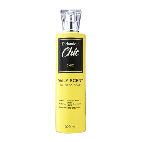 Picture of International Malaysian product Body perfume pery scent Enchanteur Chic used for female - 100 ml