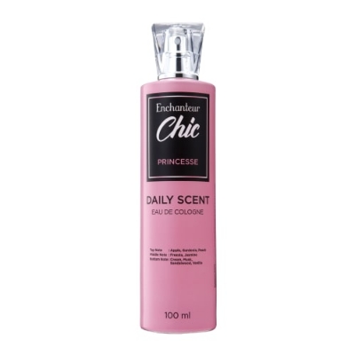 Picture of International Malaysian product Body perfume pery scent Enchanteur Chic Princesse used for female - 100 ml