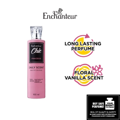Picture of International Malaysian product Body perfume pery scent Enchanteur Chic Princesse used for female - 100 ml