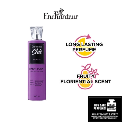 Picture of International Malaysian product Body perfume pery scent Enchanteur Chic Beauty used for female - 100 ml