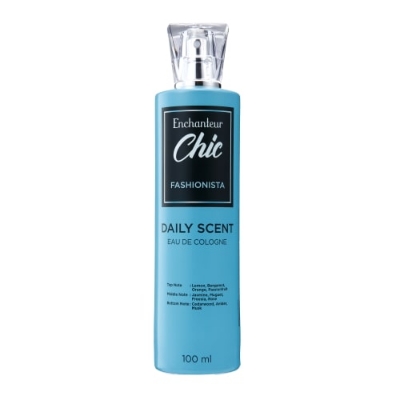 Picture of International Malaysian product Body perfume pery scent Enchanteur Chic Fashionista used for female - 100 ml