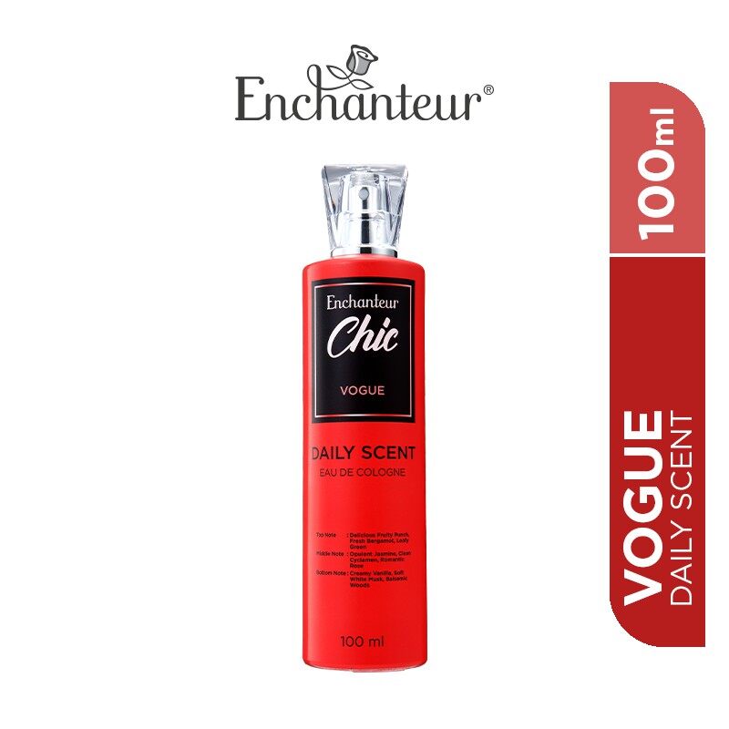 Picture of International Malaysian product Body perfume pery scent Enchanteur Chic Vogue used for female - 100 ml