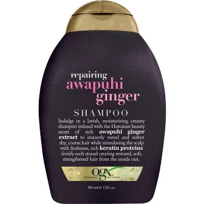 Picture of International Germany product Hair care Ogx Awapuhi Ginger shampoo used for male/ female - 385 ml