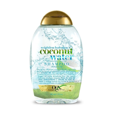 Picture of International Germany product Hair care Ogx coconut water shampoo used for male/ female - 385 ml