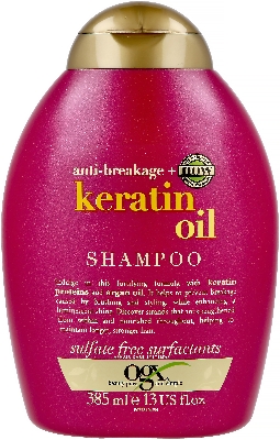 Picture of International Germany product Hair care Ogx keratin oil shampoo used for male/ female - 385 ml