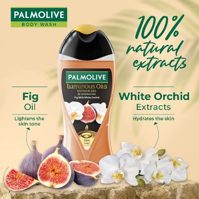 Picture of International Thailand product Skin care Palmolive Luminous oil Shower Gel used for male/female - 250 ml