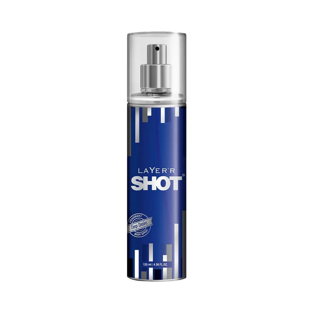 Picture of Indian product Body Spray Layer shot Deep Desire used for male - 135 ml