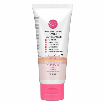 Picture of International Thailand product Skin care Cathy Doll Aura Whitening Serum Foam cleanser - 100 ml