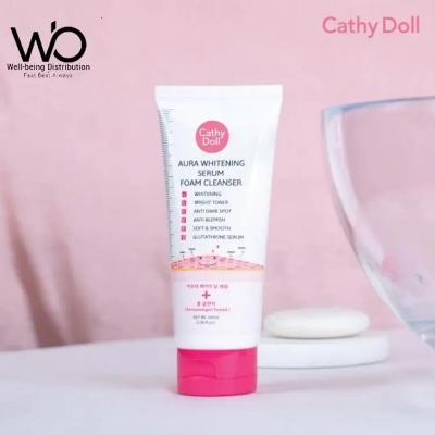 Picture of International Thailand product Skin care Cathy Doll Aura Whitening Serum Foam cleanser - 100 ml