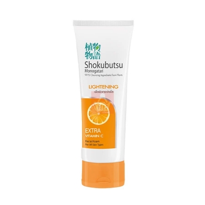 Picture of International Thailand product Skin care Shokubutsu Lightening facial foam used for male/female - 100 ml