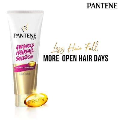 Picture of Indian product Hair care Pantene Hairfall control conditioner used for male female - 200 ml