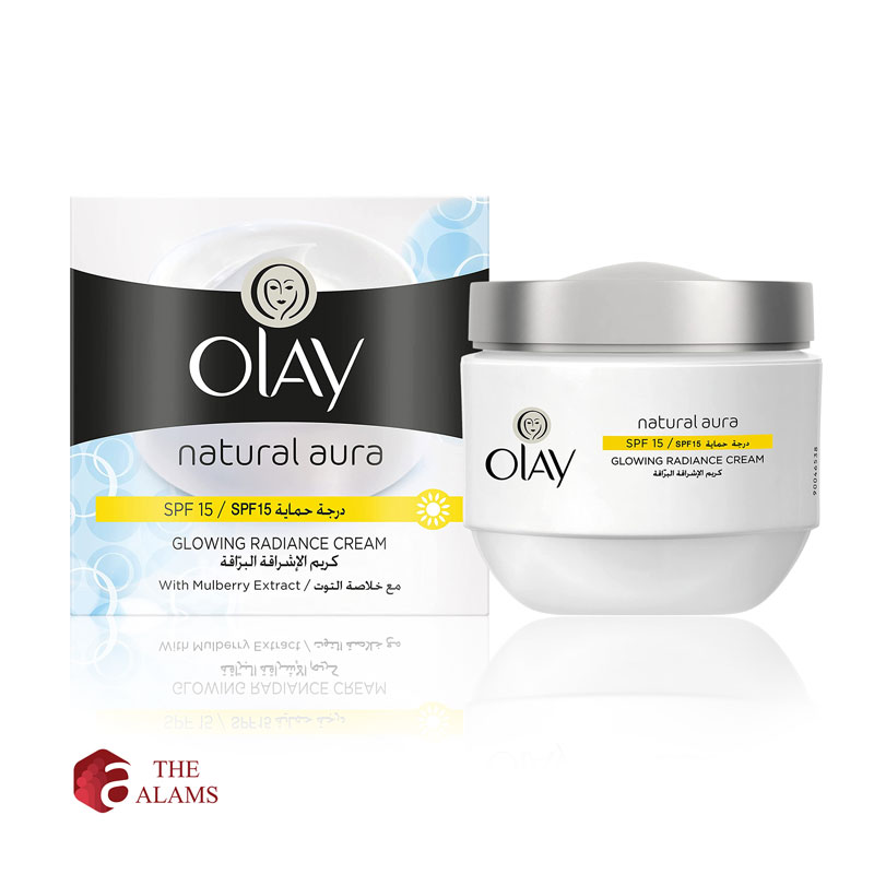 Picture of International Thailand product skin care natural aura day cream SPF 15 used for male female - 50 gm