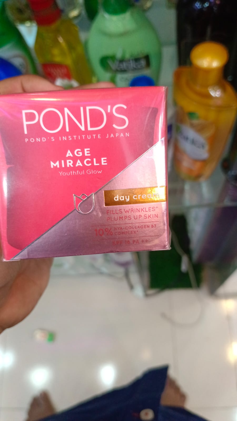 Picture of International Thailand Product Skin care Facial MOISTURIZER AGE MIRACLE Day cream used for male/female - 50 gm