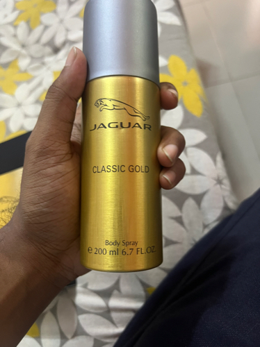 Picture of International France product Body Spray Jaguar Classic Gold for Men - 150 ml