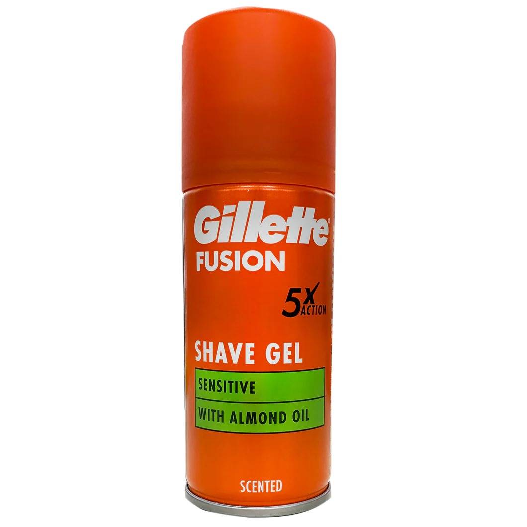 Picture of International UK product Skin care Shave foam Fusion 5  with almond oil used for male - 75 ml