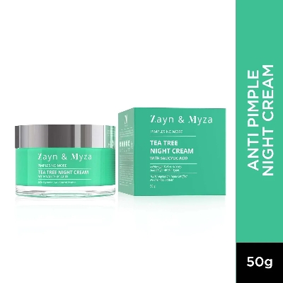 Picture of Indian product Skin care ZM Tea Tree Night Cream Used for male/female - 50 gm