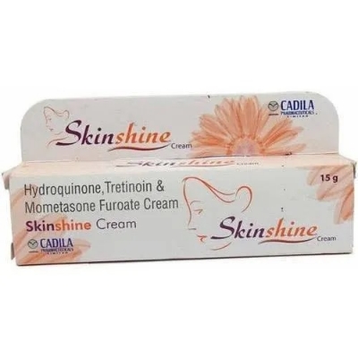 Picture of Indian product Skin care Cadila skin shine cream used for male/female - 15 gm