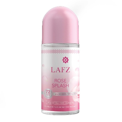 Picture of International Indian Product LAFZ Rose Splash body deodorant Roll on used for male / female - 50 ml Picture of International Indian Product LAFZ Rose Splash body deodorant Roll on used for male / female - 50 ml