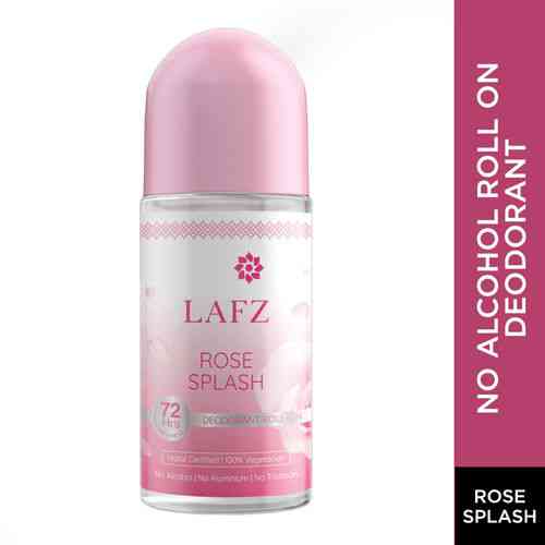 Picture of International Indian Product LAFZ Rose Splash body deodorant Roll on used for male / female - 50 ml Picture of International Indian Product LAFZ Rose Splash body deodorant Roll on used for male / female - 50 ml