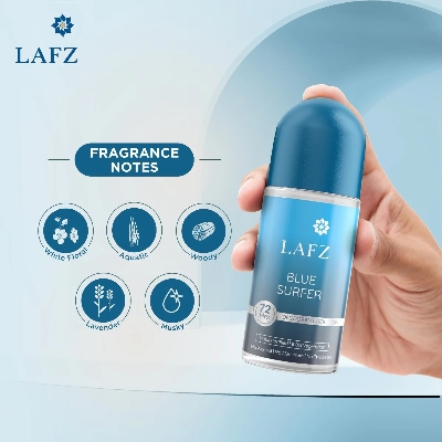 Picture of International Indian Product LA FZ Blue Surfer body deodorant Roll on used for male / female - 50 ml Picture of International Indian Product LA FZ Blue Surfer body deodorant Roll on used for male / female - 50 ml