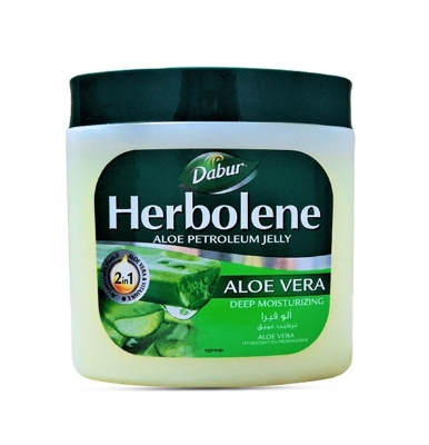 Picture of International UAE Product Skin care Dabur Herbolene Aloe Vera jelly used for male/female - 425 ml