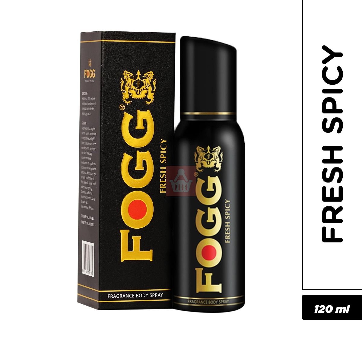 Picture of Indian product Body Spray FOGG Fresh Spicy used for male/ female- 120 ml