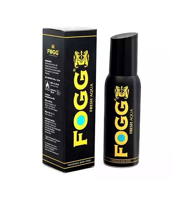 Picture of Indian product Body Spray FOGG Fresh Aqua used for male/ female- 120 ml