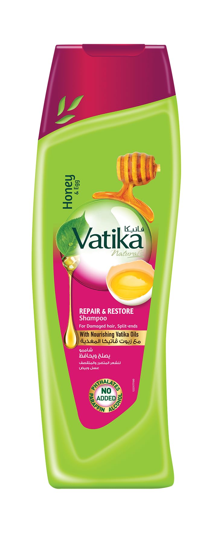 Picture of International UAE product Hair care Va tika Shampoo Repair & Restore -Honey & Egg- used for male/ female - 400 ml